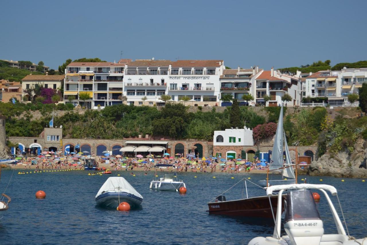 Hotel Mediterrani Calella De Palafrugell Kültér fotó