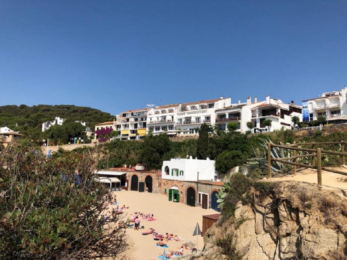 Hotel Mediterrani Calella De Palafrugell Kültér fotó