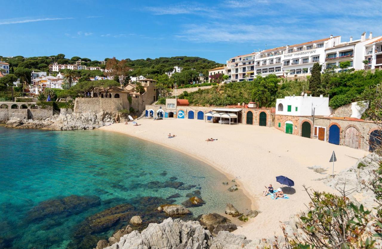 Hotel Mediterrani Calella De Palafrugell Kültér fotó