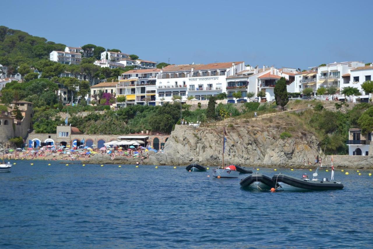 Hotel Mediterrani Calella De Palafrugell Kültér fotó